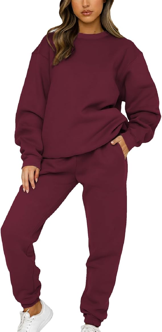 Fleece Pullover & Jogger 2-Piece Set
