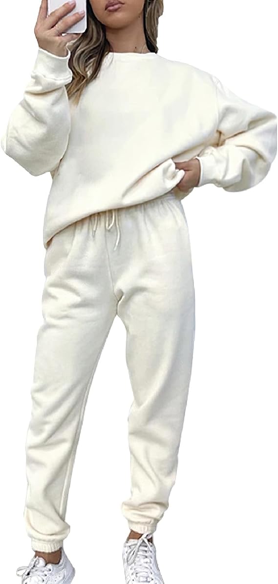 Fleece Pullover & Jogger 2-Piece Set