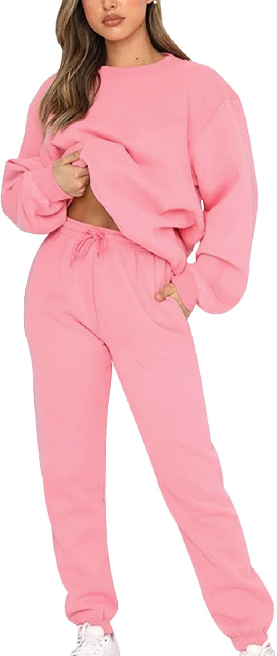 Fleece Pullover & Jogger 2-Piece Set