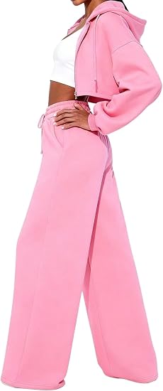 SOLY HUX Zip Hoodie & Sweatpants Set