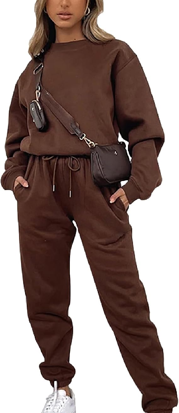 Fleece Pullover & Jogger 2-Piece Set