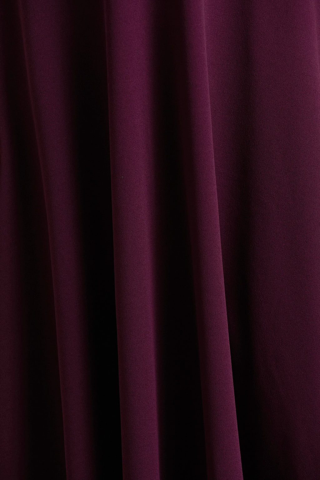 Andromeda | Burgundy Sweetheart-Neck Midi Dress