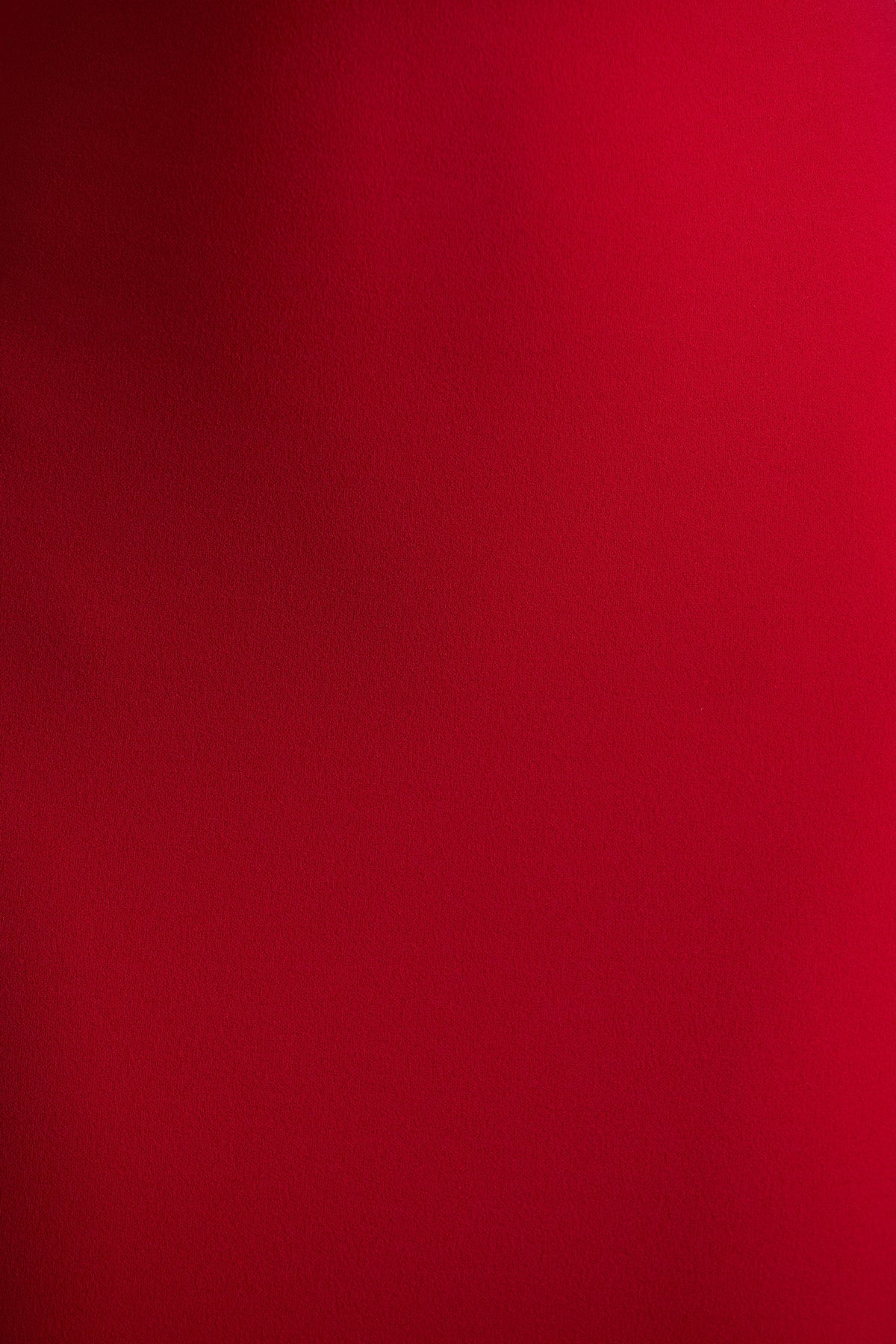 Dakota | Red Puff-Sleeve Midi Dress
